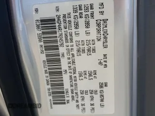 2007 Chrysler Town & Country LWB LX with VIN 2A4GP44R17R245782, listed as a Copart auction lot 72064294 with 160,386 mi miles and Salvage Title. Bid and sale history available at carsss.com. Image 13.