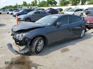 2015 Mazda 3 i Grand Touring with VIN 3MZBM1W76FM170518, listed as a Copart auction lot 59059415 with 98,619 mi miles and Salvage title. Bid and sale history available at DreamBid. Image 1.