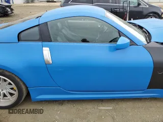 2005 Nissan 350Z with VIN JN1AZ34D25M607805, listed as a Copart auction lot 72138724 with 64,696 mi miles and Salvage Title. Bid and sale history available at carsss.com. Image 10.