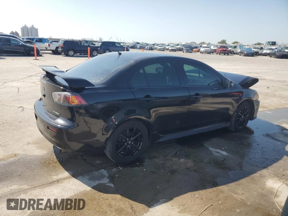 2017 Mitsubishi Lancer ES with VIN JA32U2FU6HU016113, listed as a Copart auction lot 52560435 with 0 mi miles and Salvage Title. Bid and sale history available at carsss.com. Image 3.