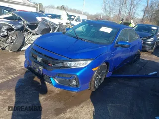 2020 Honda Civic Si with VIN 2HGFC1E54LH704828, listed as a IAAI auction lot 41300541 with 89,992 mi miles and . Bid and sale history available at DreamBid. Image 2.