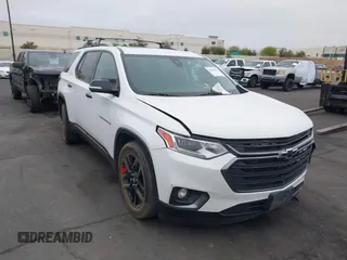 2020 Chevrolet Traverse Premier with VIN 1GNEVKKWXLJ120947, listed as a IAAI auction lot 42078271 with 123,911 mi miles. Bid and sale history available at carsss.com. Image 13.