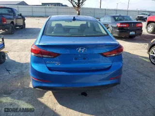 2017 Hyundai Elantra SE with VIN 5NPD74LF7HH101913, listed as a Copart auction lot 44048005 with 119,779 mi miles and Salvage Title. Bid and sale history available at carsss.com. Image 6.