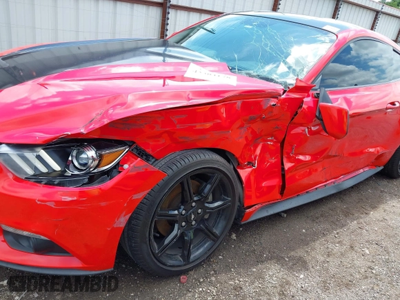 2015 Ford Mustang EcoBoost with VIN 1FA6P8TH2F5316863, listed as a IAAI auction lot 42304178 with 82,911 mi miles and . Bid and sale history available at DreamBid. Image 6.