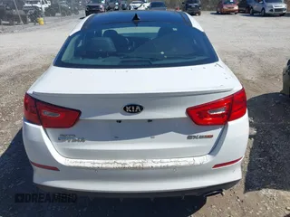 2015 Kia Optima SX Turbo with VIN 5XXGR4A62FG391450, listed as a IAAI auction lot 41692233 with 144,761 mi miles. Bid and sale history available at carsss.com. Image 16.