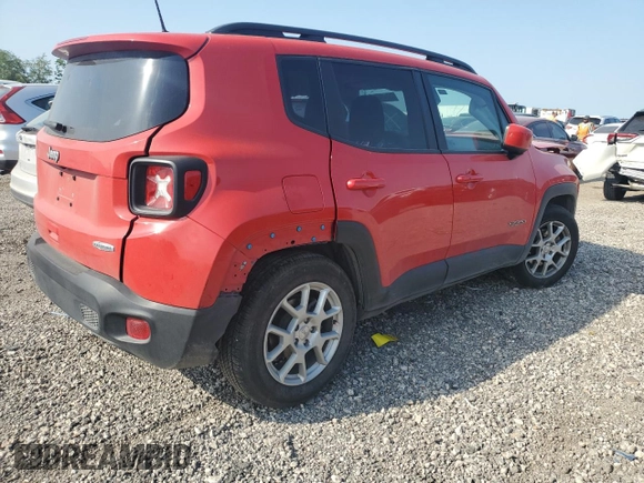 2020 Jeep Renegade Altitude z VIN ZACNJABB9LPL40007, wystawiony jako Copart lot #52416945 z przebiegiem Nie podano mil oraz Szkoda całkowita • Salvage title. Historia ofert i sprzedaży dostępna na DreamBid. Obrazek 3.