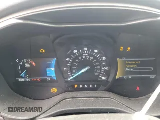 2020 Ford Fusion SE with VIN 3FA6P0HD9LR231017, listed as a Copart auction lot 55156965 with 56,161 mi miles and Salvage title. Bid and sale history available at DreamBid. Image 9.
