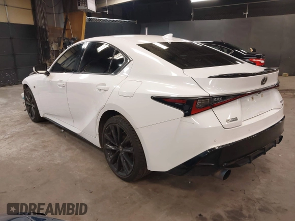 2021 Lexus IS 350 F Sport z VIN JTHGZ1E20M5021250, wystawiony jako IAAI lot #42183485 z przebiegiem 78 204 mil mil oraz . Historia ofert i sprzedaży dostępna na DreamBid. Obrazek 3.