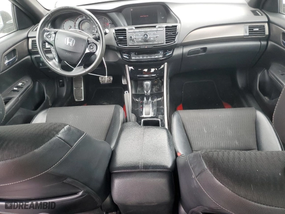 2016 Honda Accord Sedan Sport with VIN 1HGCR2F57GA090528, listed as a Copart auction lot 51086235 with 100,519 mi miles and Salvage Title. Bid and sale history available at carsss.com. Image 8.