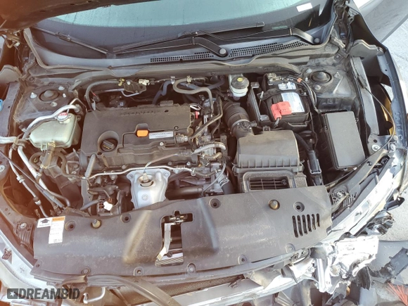 2017 Honda Civic Sedan EX with VIN 19XFC2F73HE073609, listed as a Copart auction lot 51757775 with 55,946 mi miles and Salvage Title. Bid and sale history available at carsss.com. Image 11.