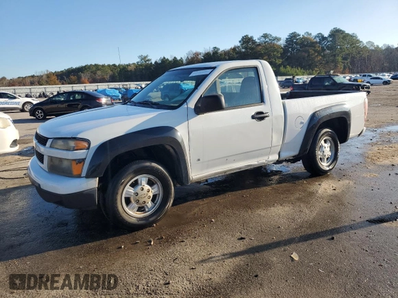 2006 Chevrolet Colorado LS z VIN 1GCCS148968304984, wystawiony jako Copart lot #84595454 z przebiegiem 208 296 mil mil oraz Szkoda całkowita • Salvage title. Historia ofert i sprzedaży dostępna na DreamBid. Obrazek 1.