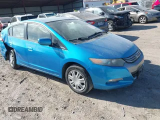 2010 Honda Insight LX with VIN JHMZE2H53AS005167, listed as a IAAI auction lot 41865442 with 23,981 mi miles and . Bid and sale history available at DreamBid. Image 1.