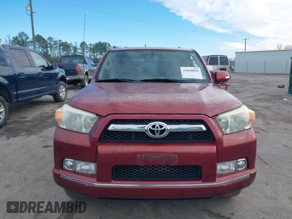2010 Toyota 4Runner Trail with VIN JTEBU5JR2A5012691, listed as a IAAI auction lot 41858894 with 252,126 mi miles and . Bid and sale history available at DreamBid. Image 12.