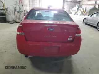 2008 Ford Focus SE with VIN 1FAHP35N78W279594, listed as a Copart auction lot 52183015 with 117,086 mi miles and Salvage Title. Bid and sale history available at carsss.com. Image 6.