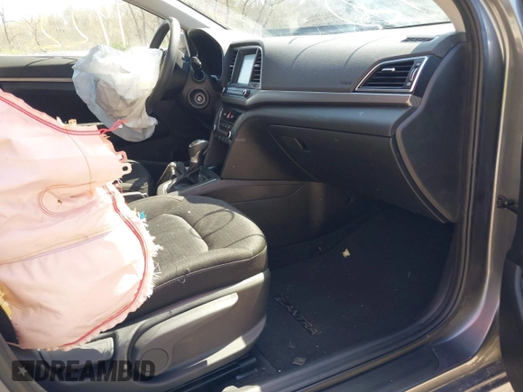 2018 Hyundai Elantra SEL with VIN 5NPD84LF1JH397644, listed as a IAAI auction lot 37551922 with 33,892 mi miles and . Bid and sale history available at DreamBid. Image 5.