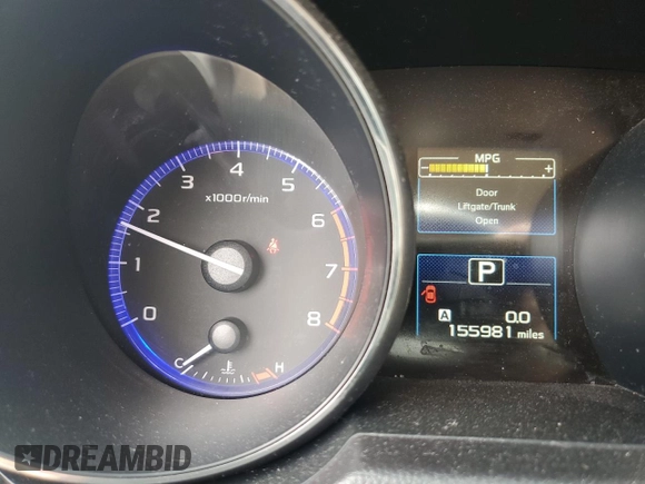 2015 Subaru Legacy Limited with VIN 4S3BNBL64F3027909, listed as a Copart auction lot 62291705 with 155,981 mi miles and Salvage title. Bid and sale history available at DreamBid. Image 9.