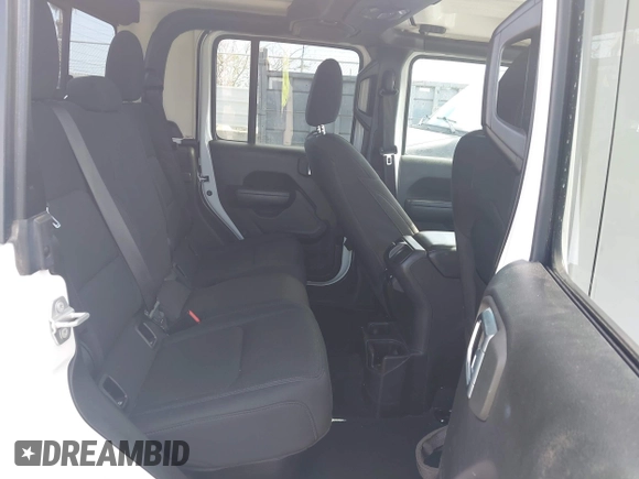 2022 Jeep Gladiator Texas Trail with VIN 1C6HJTAG1NL148524, listed as a IAAI auction lot 42128920 with 42,004 mi miles. Bid and sale history available at carsss.com. Image 8.