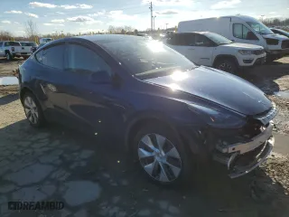 2024 Tesla Model Y Long Range with VIN 7SAYGDEE5RA274867, listed as a Copart auction lot 47779955 with 0 mi miles and Salvage Title. Bid and sale history available at carsss.com. Image 4.
