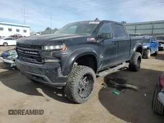 2021 Chevrolet Silverado 1500 RST with VIN 1GCUYEEL9MZ186729, listed as a Copart auction lot 85273654 with 0 mi miles and Salvage Title. Bid and sale history available at carsss.com. Image 1.