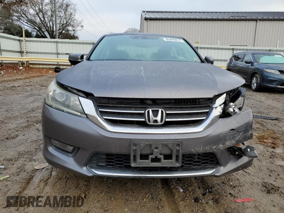 2014 Honda Accord Sedan EX-L with VIN 1HGCR2F89EA070899, listed as a Copart auction lot 85446074 with 112,215 mi miles and Salvage Title. Bid and sale history available at carsss.com. Image 5.