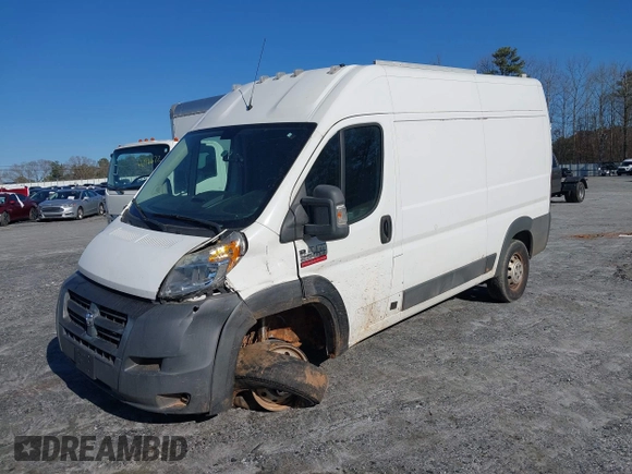 2014 Ram ProMaster Cargo with VIN 3C6TRVCG1EE129427, listed as a IAAI auction lot 41488438 with 211,886 mi miles. Bid and sale history available at carsss.com. Image 17.