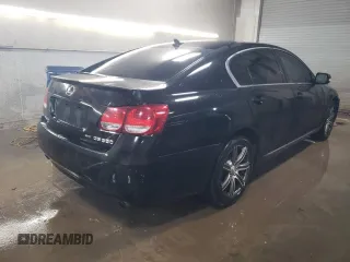 2009 Lexus GS 350 with VIN JTHCE96S490021845, listed as a Copart auction lot 41862345 with 214,825 mi miles and Salvage Title. Bid and sale history available at carsss.com. Image 3.