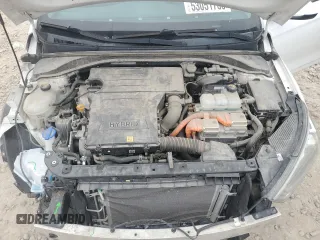 2019 Hyundai Ioniq Blue with VIN KMHC65LC8KU110221, listed as a Copart auction lot 53051765 with 62,030 mi miles and Salvage Title. Bid and sale history available at DreamBid. Image 11.