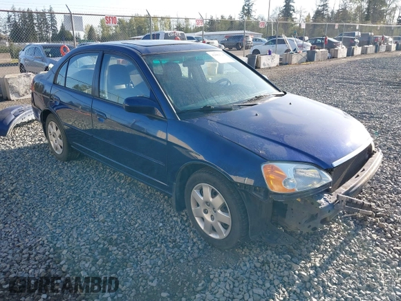 2002 Honda Civic EX with VIN 2HGES26712H500975, listed as a IAAI auction lot 42082728 with 172,407 mi miles and . Bid and sale history available at DreamBid. Image 1.
