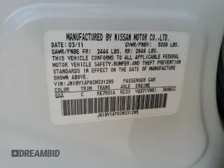 2012 Infiniti M37 with VIN JN1BY1AP6CM331295, listed as a Copart auction lot 74277304 with 179,557 mi miles and Salvage Title. Bid and sale history available at carsss.com. Image 12.