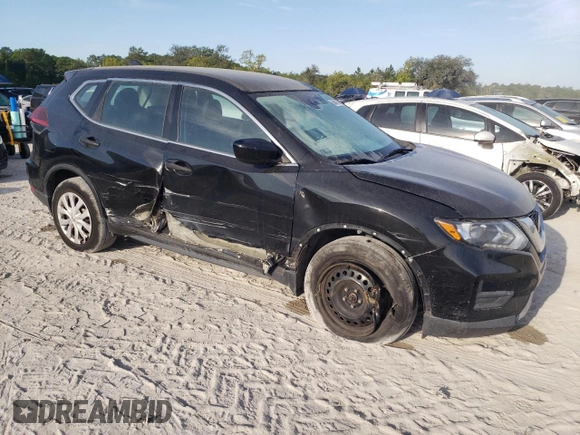 2020 Nissan Rogue S with VIN 5N1AT2MVXLC781105, listed as a Copart auction lot 50821855 with 51,602 mi miles and Salvage Title. Bid and sale history available at carsss.com. Image 4.