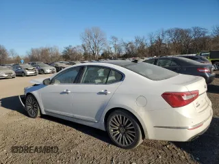 2014 Kia Cadenza Premium with VIN KNALN4D79E5129441, listed as a Copart auction lot 81948204 with 153,226 mi miles and Salvage Title. Bid and sale history available at carsss.com. Image 2.