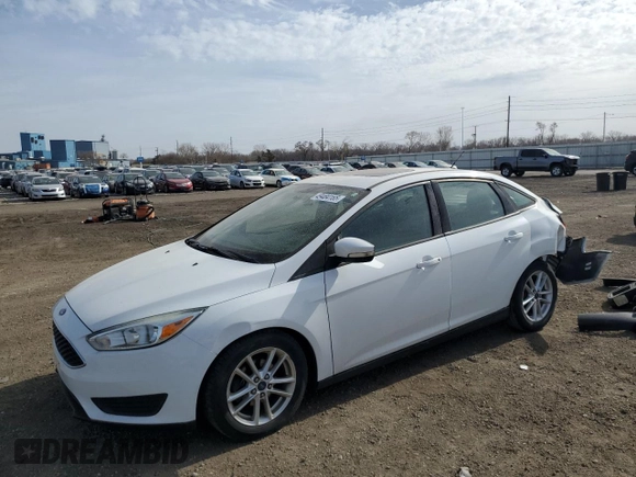 2015 Ford Focus SE with VIN 1FADP3F23FL262910, listed as a Copart auction lot 49484165 with 172,327 mi miles and Salvage Title. Bid and sale history available at carsss.com. Image 1.