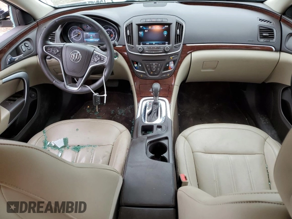 2014 Buick Regal Premium I with VIN 2G4GN5EX6E9256154, listed as a Copart auction lot 59495135 with 109,078 mi miles and Salvage title. Bid and sale history available at DreamBid. Image 8.