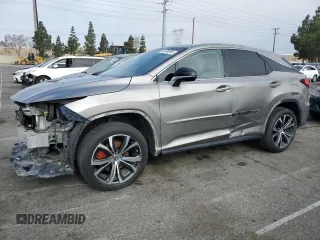 2018 Lexus RX with VIN 2T2ZZMCA3JC111007, listed as a Copart auction lot 54239265 with 19,016 mi miles and Non Repairable. Bid and sale history available at carsss.com. Image 1.