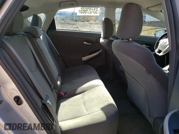 2011 Toyota Prius I with VIN JTDKN3DU7B0281225, listed as a Copart auction lot 53127665 with 211,925 mi miles and Clean Title. Bid and sale history available at DreamBid. Image 10.