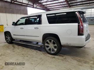 2016 Cadillac Escalade ESV Premium Collection with VIN 1GYS4JKJ9GR477678, listed as a Copart auction lot 52886535 with 161,722 mi miles and Salvage title. Bid and sale history available at DreamBid. Image 2.