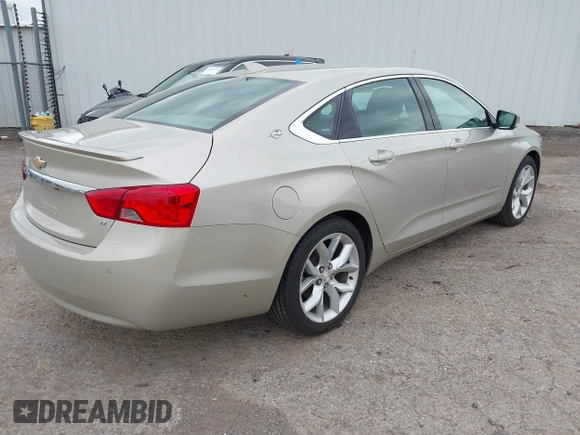 2015 Chevrolet Impala LT with VIN 2G1125S33F9242923, listed as a IAAI auction lot 42103692 with 116,262 mi miles and . Bid and sale history available at DreamBid. Image 4.