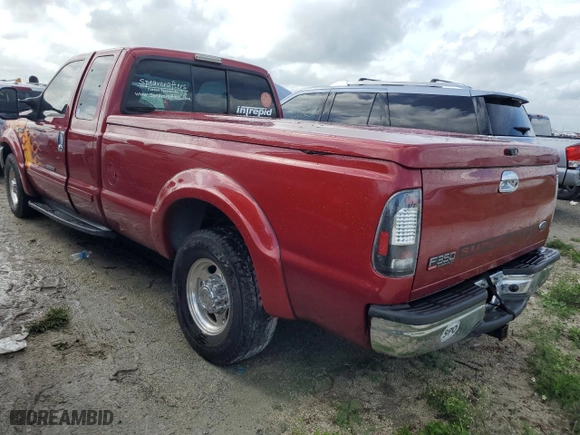 2002 Ford Super Duty F-250 XL with VIN 1FTNX20F92ED46099, listed as a Copart auction lot 78304124 with 273,336 mi miles and Salvage Title. Bid and sale history available at carsss.com. Image 2.