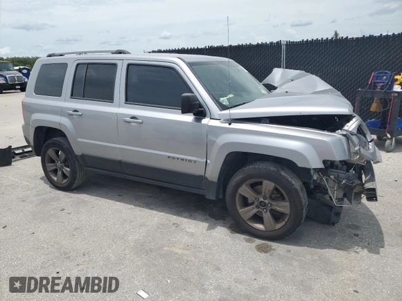 2017 Jeep Patriot Sport SE with VIN 1C4NJPBA3HD202949, listed as a Copart auction lot 63183925 with Not provided miles and Non repairable. Bid and sale history available at DreamBid. Image 4.
