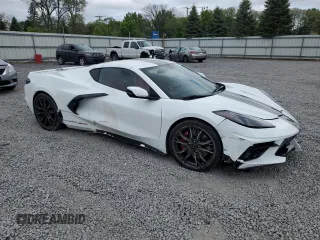2023 Chevrolet Corvette 1LT z VIN 1G1YA2D40P5113283, wystawiony jako Copart lot #58986635 z przebiegiem Nie podano mil oraz Szkoda całkowita • Salvage title. Historia ofert i sprzedaży dostępna na DreamBid. Obrazek 4.