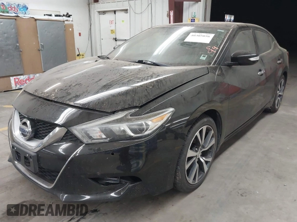 2017 Nissan Maxima SV with VIN 1N4AA6AP5HC430879, listed as a IAAI auction lot 40305056 with 95,920 mi miles. Bid and sale history available at carsss.com. Image 2.