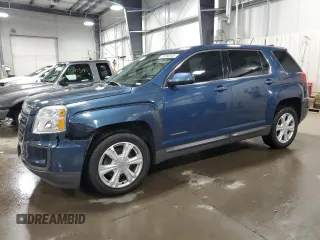 2017 GMC Terrain SLE with VIN 2GKALMEK3H6117978, listed as a Copart auction lot 51268925 with 93,754 mi miles and Salvage Title. Bid and sale history available at carsss.com. Image 1.