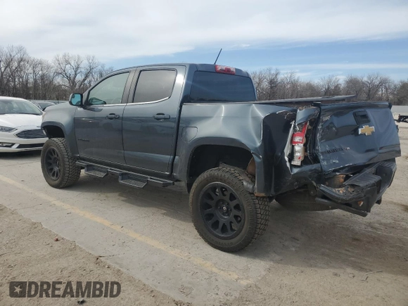 2020 Chevrolet Colorado 4WD Work Truck with VIN 1GCGTBEN7L1112220, listed as a Copart auction lot 48948425 with 97,218 mi miles and Salvage title. Bid and sale history available at DreamBid. Image 2.