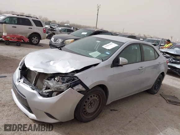 2016 Toyota Corolla L with VIN 2T1BURHE0GC557864, listed as a IAAI auction lot 41807008 with 142,246 mi miles and . Bid and sale history available at DreamBid. Image 2.