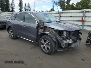 2018 Acura MDX z VIN 5J8YD3H39JL008994, wystawiony jako Copart lot #44883425 z przebiegiem 75 836 mil mil oraz Szkoda całkowita • Salvage title. Historia ofert i sprzedaży dostępna na DreamBid. Obrazek 4.