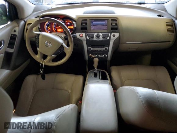 2010 Nissan Murano SL z VIN JN8AZ1MW4AW122863, wystawiony jako Copart lot #55816795 z przebiegiem 124 101 mil mil oraz Szkoda całkowita • Salvage title. Historia ofert i sprzedaży dostępna na DreamBid. Obrazek 8.