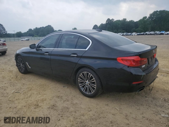 2017 BMW 5 Series 540i with VIN WBAJE5C31HG915206, listed as a Copart auction lot 57346195 with 84,427 mi miles and Salvage title. Bid and sale history available at DreamBid. Image 2.