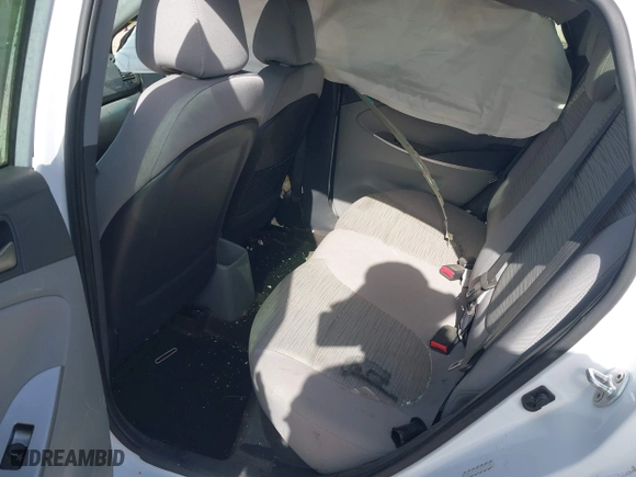 2017 Hyundai Accent SE with VIN KMHCT4AE9HU287179, listed as a IAAI auction lot 41706951 with 50,840 mi miles. Bid and sale history available at carsss.com. Image 8.