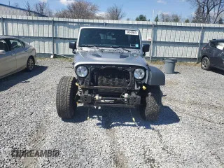 2015 Jeep Wrangler Unlimited Rubicon Hard Rock with VIN 1C4HJWFG2FL686556, listed as a Copart auction lot 54049955 with 126,675 mi miles and Salvage title. Bid and sale history available at DreamBid. Image 5.