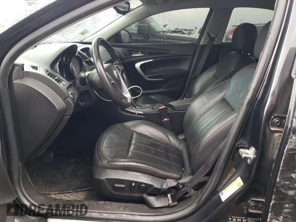 2011 Buick Regal CXL RL1 with VIN W04GN5EC6B1119355, listed as a Copart auction lot 86077554 with 0 mi miles and Salvage Title. Bid and sale history available at carsss.com. Image 7.